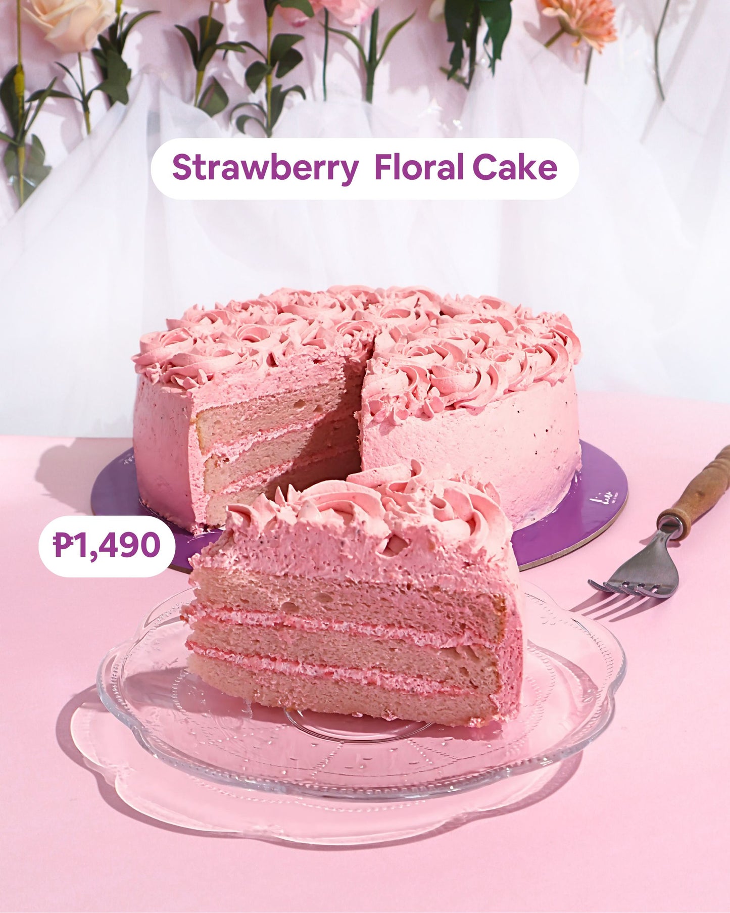 Mother's Day Floral Cakes