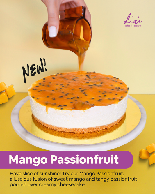 Mango Passionfruit Cheesecake