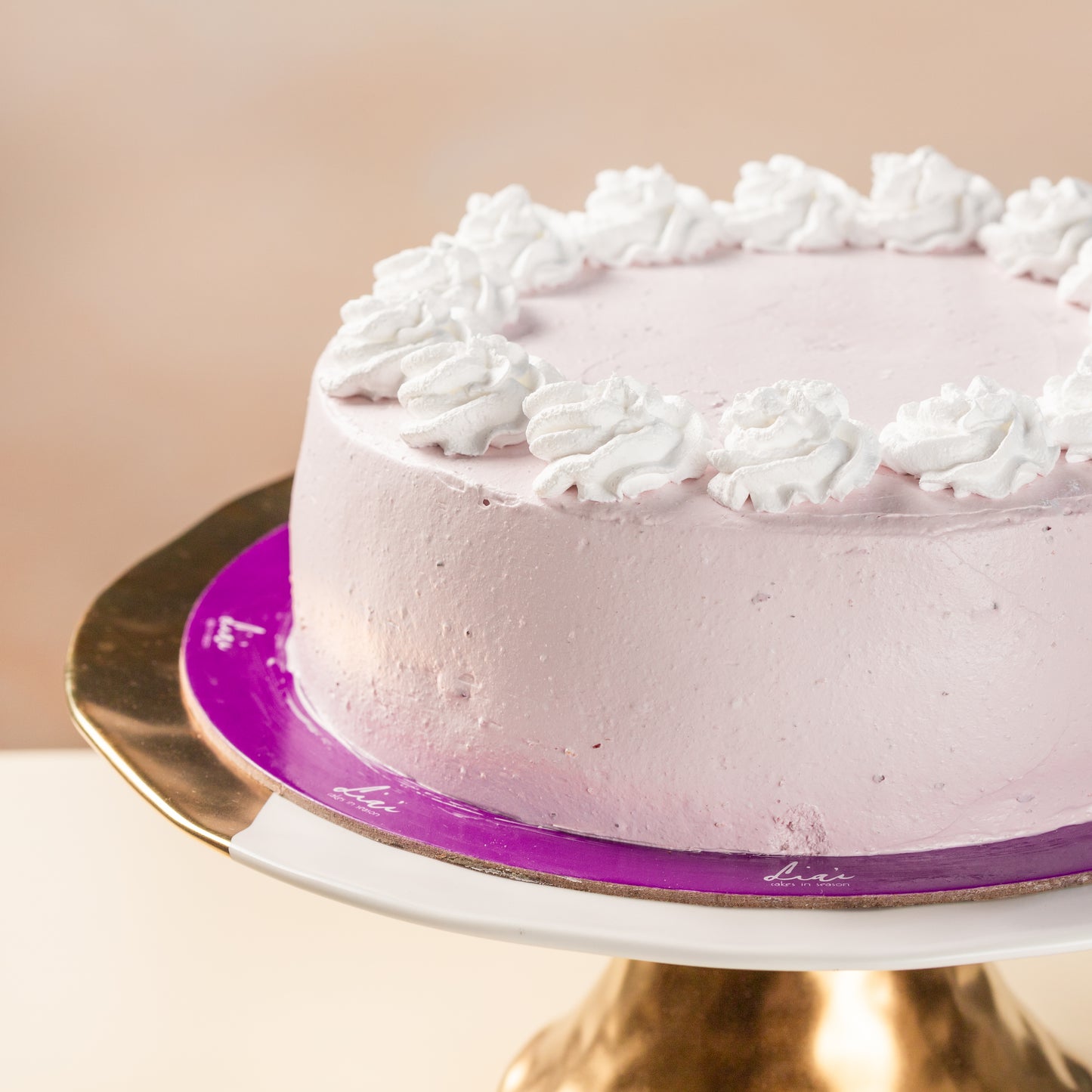 Blueberry Cream Cake