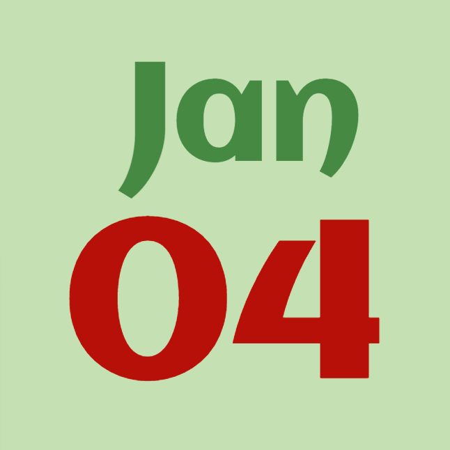 Delivery on January 4