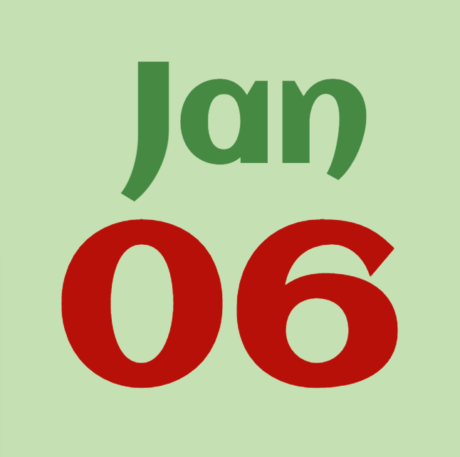 Delivery on January 6