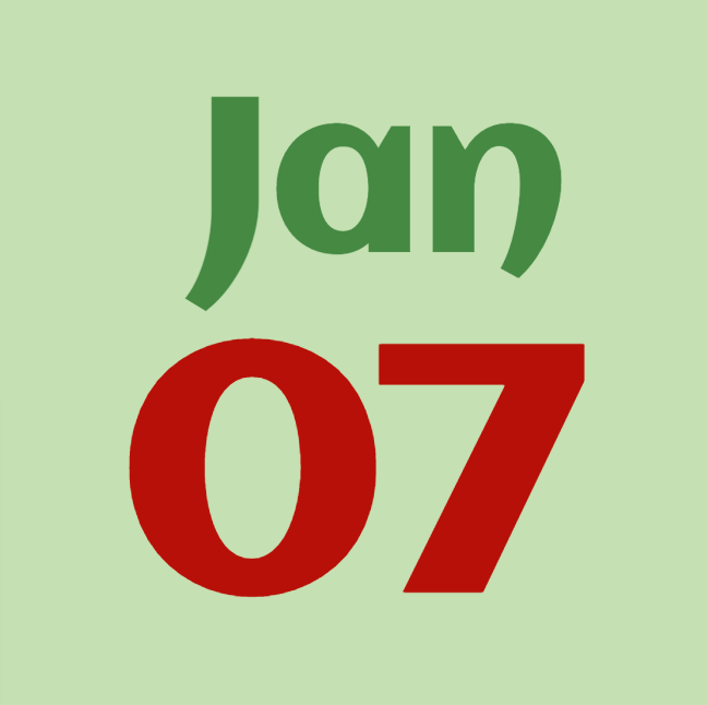 Delivery on January 7