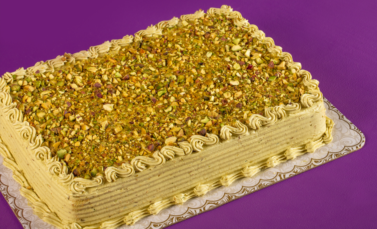 Rectangular Avocado Cake