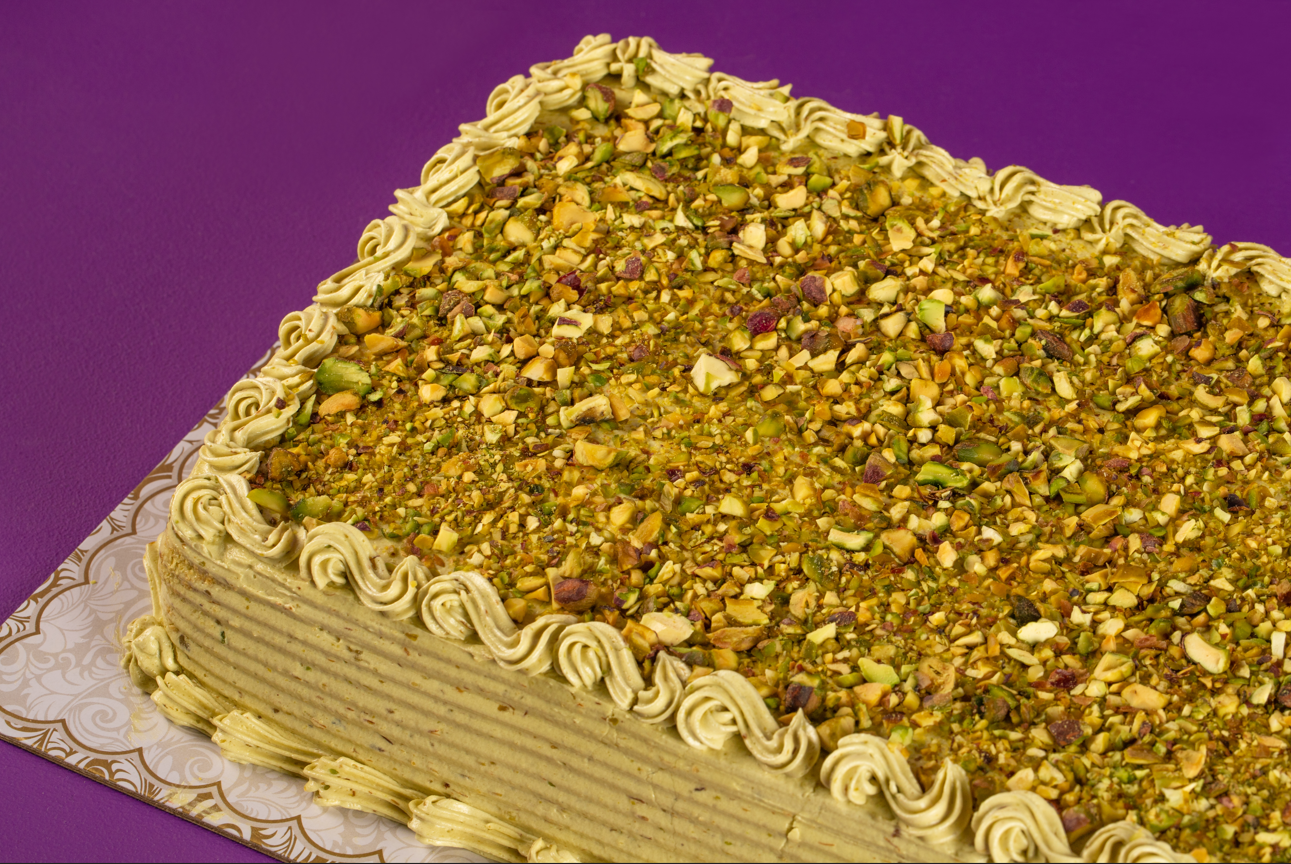 Rectangular Avocado Cake