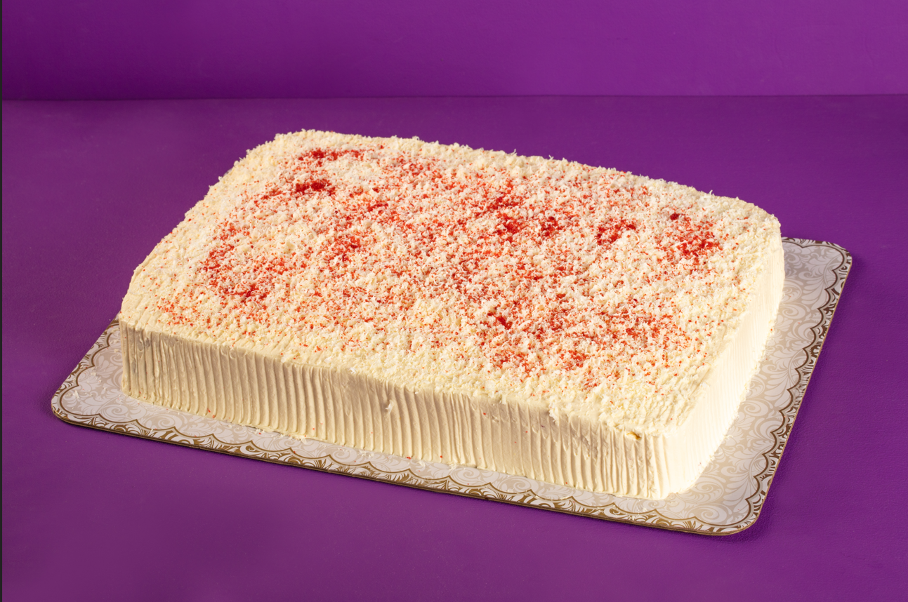 Rectangular Red Velvet Cake