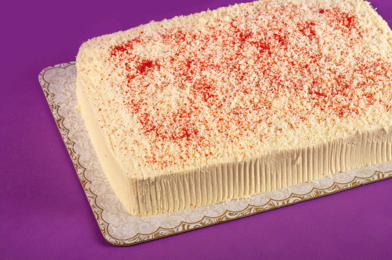 Rectangular Red Velvet Cake