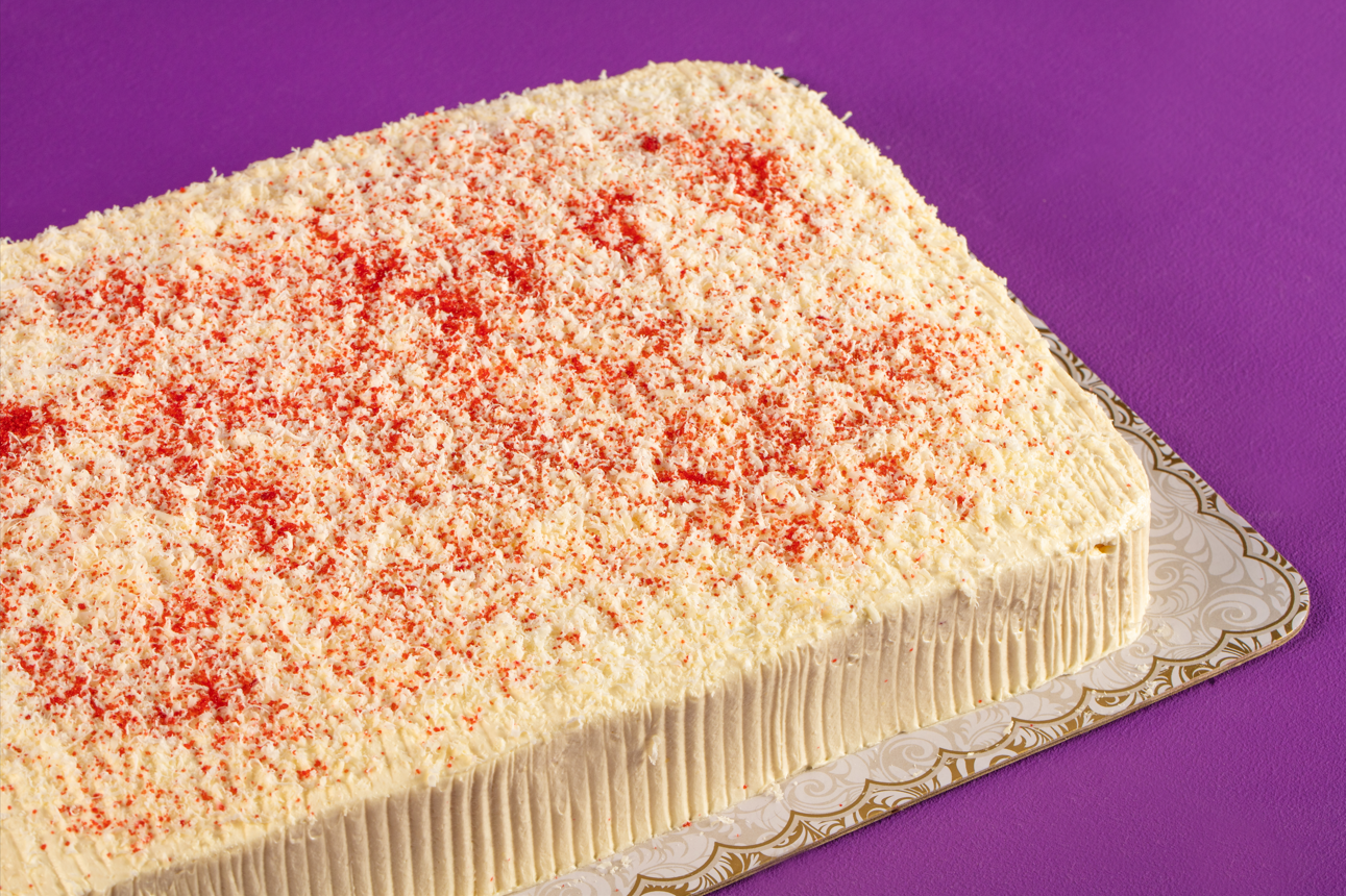 Rectangular Red Velvet Cake