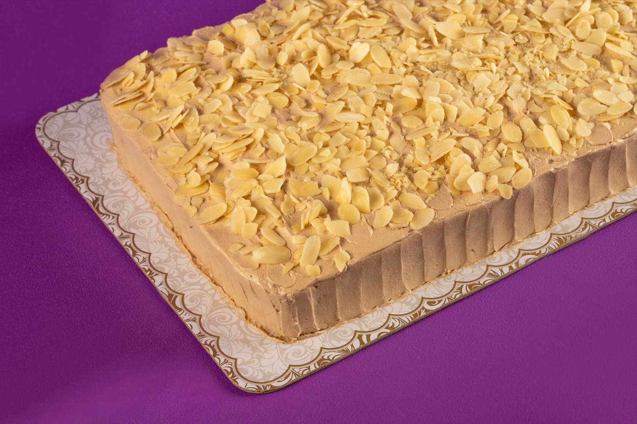 Rectangular Chocolate Mocha Cake