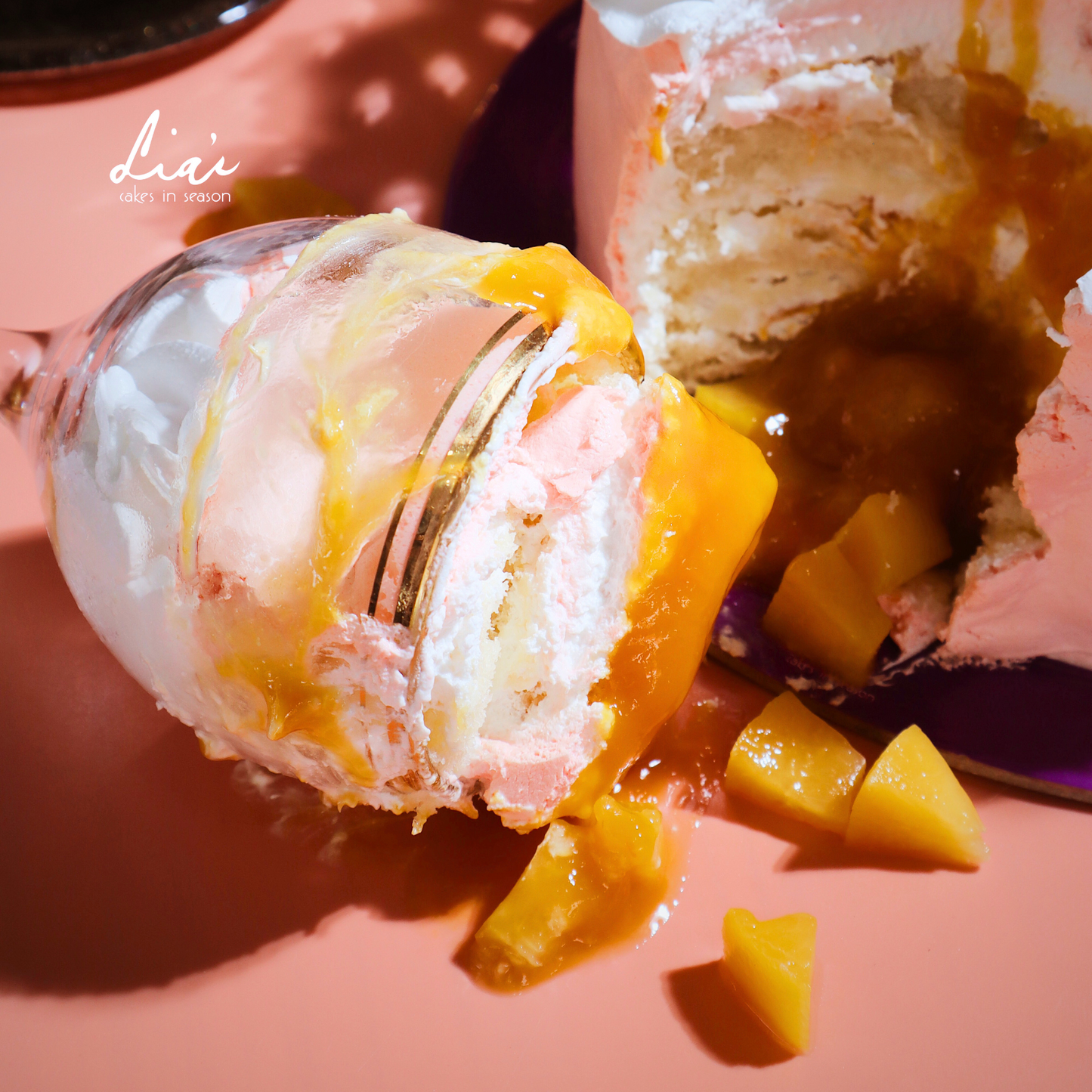 Peach Mango Cake