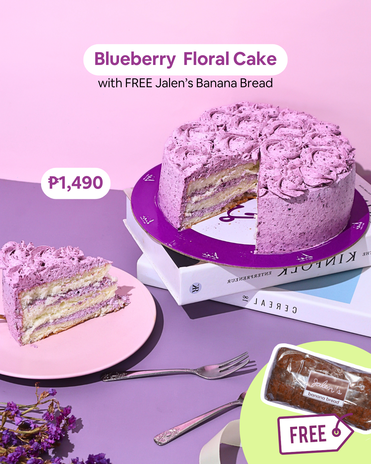 Mother's Day Floral Cakes