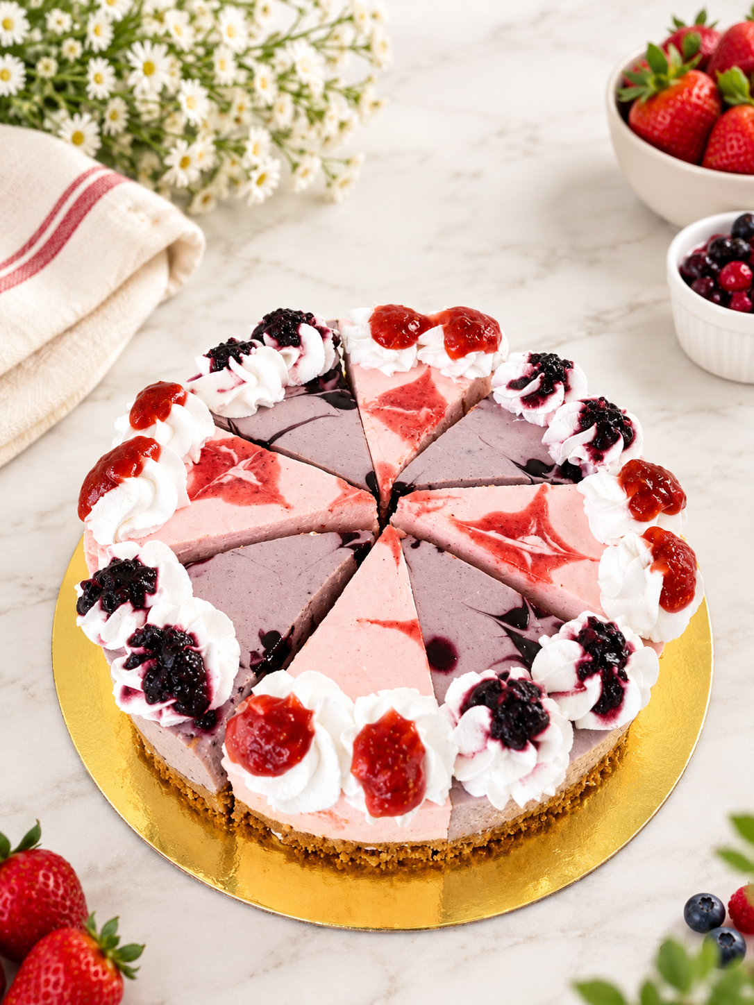 Merry BERry Cheesecake