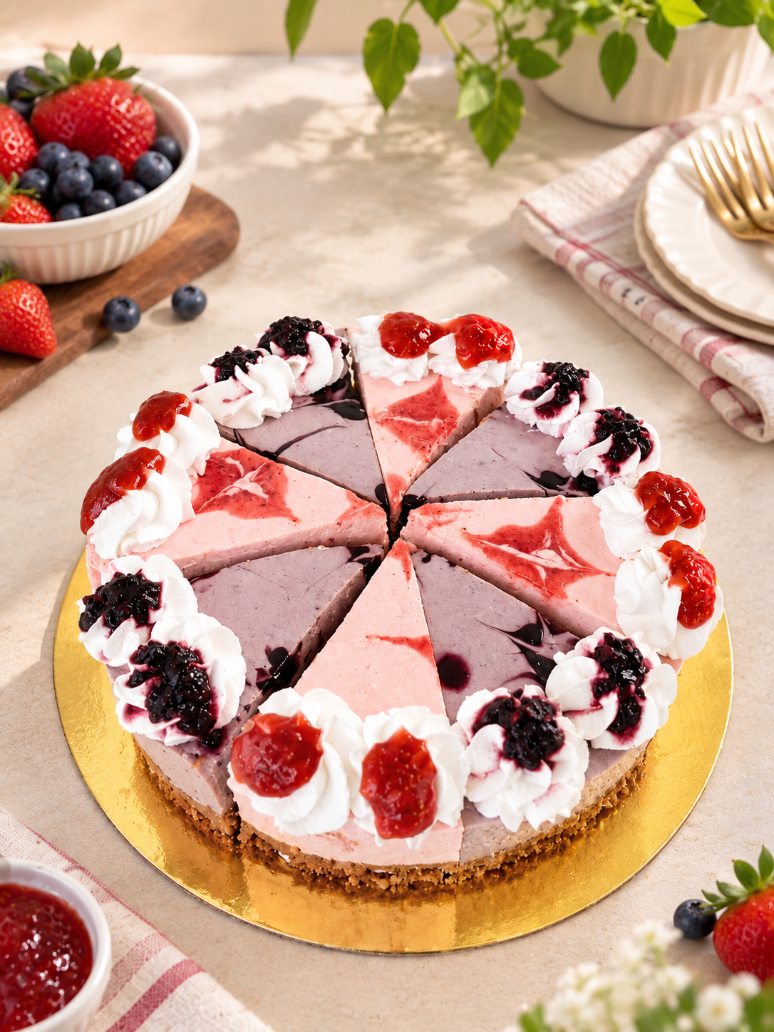 Merry BERry Cheesecake