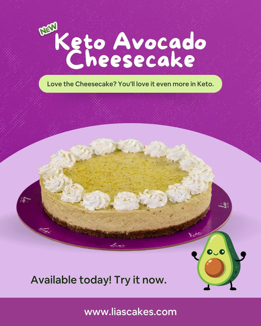 11.11 SALE | Keto Avocado Cheesecake