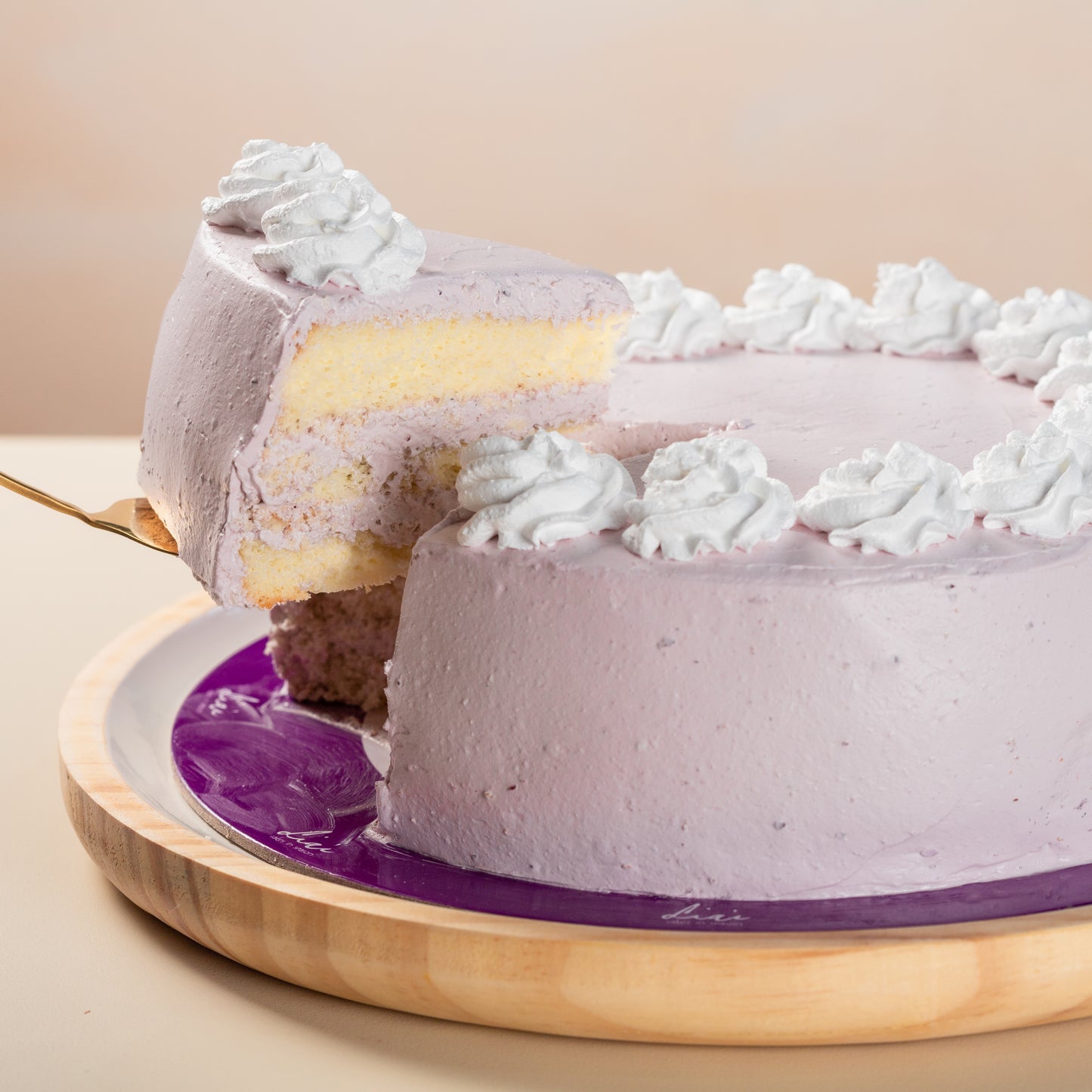 Blueberry Cream Cake