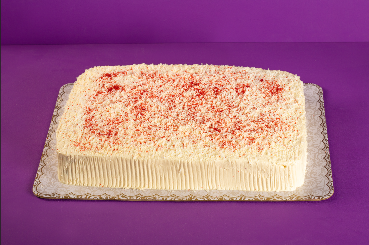 Rectangular Red Velvet Cake
